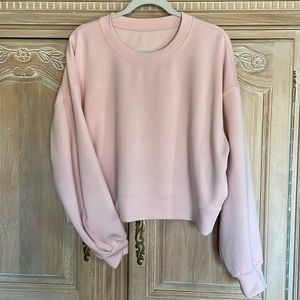 Lululemon pink sweatshirt